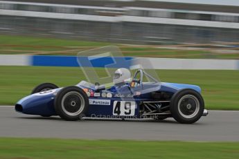 © Octane Photographic Ltd. Motors TV day – Donington Park,  Saturday 31st March 2012. Formula Junior Free practice, Phoebe Rolt - Elva 200. Digital ref : 0264lw7d6815