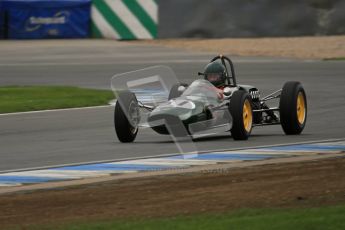 © Octane Photographic Ltd. Motors TV day – Donington Park,  Saturday 31st March 2012. Formula Junior Free practice, Michael Hibberd - Lotus 27. Digital ref : 0264lw7d6859