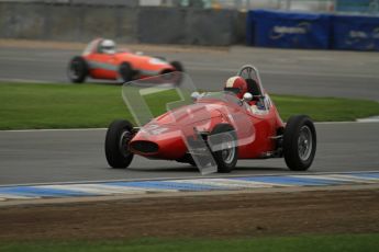 © Octane Photographic Ltd. Motors TV day – Donington Park,  Saturday 31st March 2012. Formula Junior Free practice, Michael Waller - PM Poggi. Digital ref : 0264lw7d6921