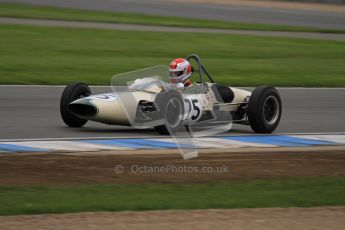 © Octane Photographic Ltd. Motors TV day – Donington Park,  Saturday 31st March 2012. Formula Junior Free practice, Pete Morton - Lightning Envoyette. Digital ref : 0264lw7d6986