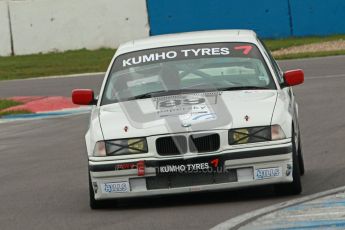 © Octane Photographic Ltd. Motors TV day – Donington Park,  Saturday 31st March 2012. Kumho BMW Championship, Marton Scheile - BMW 318is. Digital ref : 0266cb1d9342