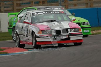 © Octane Photographic Ltd. Motors TV day – Donington Park,  Saturday 31st March 2012. Kumho BMW Championship, Smith and Jones - Mark Smith - BMW E30 M3 and John Jones - BMW 328is. Digital ref : 0266cb1d9374