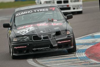 © Octane Photographic Ltd. Motors TV day – Donington Park,  Saturday 31st March 2012. Kumho BMW Championship, Thomas Hibbert - BMW E36 318is. Digital ref : 0266cb1d9396