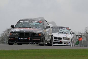 © Octane Photographic Ltd. Motors TV day – Donington Park,  Saturday 31st March 2012. Kumho BMW Championship, Mike Hibbert - BMW E36 318is. Digital ref : 0266lw7d7561