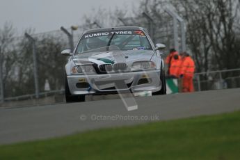 © Octane Photographic Ltd. Motors TV day – Donington Park,  Saturday 31st March 2012. Kumho BMW Championship, James Card - BMW E46 M3. Digital ref : 0266lw7d7705