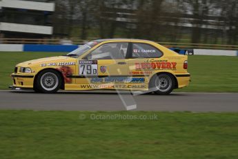 © Octane Photographic Ltd. Motors TV day – Donington Park,  Saturday 31st March 2012. Kumho BMW Championship, James Cannon - BMW Compact. Digital ref : 0266lw7d7738