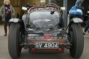 © Octane Photographic Ltd. Motors TV day – Donington Park,  Saturday 31st March 2012. VSCC Pre-War Sportscars, Nigel Batchelor - Bentley 4 1/2 Blower. Digital ref : 0265cb1d8872