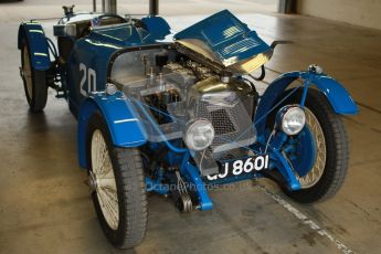 © Octane Photographic Ltd. Motors TV day – Donington Park, Saturday 31st March 2012. VSCC Pre-War Sportscars, James Potter - Riley Brooklands. Digital ref : 0265cb1d8881