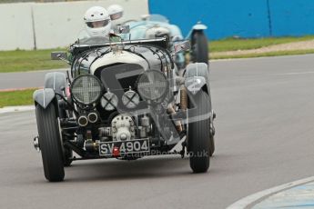 © Octane Photographic Ltd. Motors TV day – Donington Park,  Saturday 31st March 2012. VSCC Pre-War Sportscars, Nigel Batchelor - Bentley 4 1/2 Blower. Digital ref : 0265cb1d9070