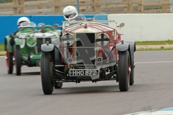 © Octane Photographic Ltd. Motors TV day – Donington Park,  Saturday 31st March 2012. VSCC Pre-War Sportscars, Duncan Arthurs - Invicta Sports Tourer. Digital ref : 0265cb1d9102