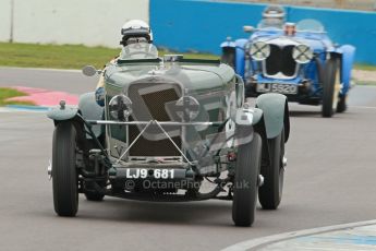 © Octane Photographic Ltd. Motors TV day – Donington Park,  Saturday 31st March 2012. VSCC Pre-War Sportscars, Duncan Arthurs - Invicta Sports Tourer. Digital ref : 0265cb1d9113