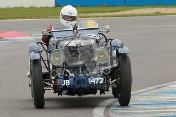 © Octane Photographic Ltd. Motors TV day – Donington Park, Saturday 31st March 2012. VSCC Pre-War Sportscars, Brandon Smith-Hilliard - MG K3. Digital ref : 0265cb1d9125