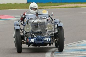 © Octane Photographic Ltd. Motors TV day – Donington Park,  Saturday 31st March 2012. VSCC Pre-War Sportscars, Brandon Smith-Hilliard - MG K3. Digital ref : 0265cb1d9125