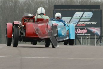 © Octane Photographic Ltd. Motors TV day – Donington Park, Saturday 31st March 2012. VSCC Pre-War Sportscars, Neil Twyman - Alfa Romeo 8C. Digital ref : 0265cb1d9171