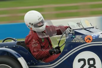 © Octane Photographic Ltd. Motors TV day – Donington Park,  Saturday 31st March 2012. VSCC Pre-War Sportscars, Brandon Smith-Hilliard - MG K3. Digital ref : 0265cb1d9269