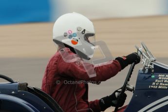 © Octane Photographic Ltd. Motors TV day – Donington Park, Saturday 31st March 2012. VSCC Pre-War Sportscars, Brandon Smith-Hilliard - MG K3. Digital ref : 0265cb1d9278