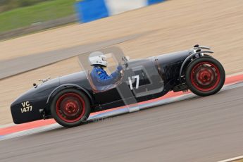 © Octane Photographic Ltd. Motors TV day – Donington Park,  Saturday 31st March 2012. VSCC Pre-War Sportscars, Ian Standing - Riley Brooklands. Digital ref : 0265cb7d5733