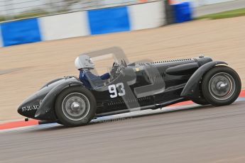 © Octane Photographic Ltd. Motors TV day – Donington Park, Saturday 31st March 2012. VSCC Pre-War Sportscars, Marcus Black - Talbot Lago T23. Digital ref : 0265cb7d5761
