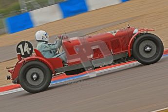 © Octane Photographic Ltd. Motors TV day – Donington Park, Saturday 31st March 2012. VSCC Pre-War Sportscars, Neil Twyman - Alfa Romeo 8C. Digital ref : 0265cb7d5765