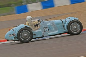 © Octane Photographic Ltd. Motors TV day – Donington Park, Saturday 31st March 2012. VSCC Pre-War Sportscars, John Guyatt - Talbot Lago T150C. Digital ref : 0265cb7d5770