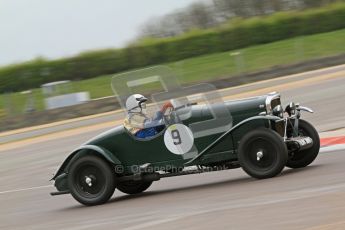 © Octane Photographic Ltd. Motors TV day – Donington Park,  Saturday 31st March 2012. VSCC Pre-War Sportscars, Norman Pemberton - Talbot 95/105. Digital ref : 0265cb7d5774