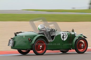 © Octane Photographic Ltd. Motors TV day – Donington Park,  Saturday 31st March 2012. VSCC Pre-War Sportscars, Barry Foster - MG Montlhery. Digital ref : 0265cb7d5803