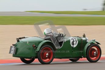 © Octane Photographic Ltd. Motors TV day – Donington Park, Saturday 31st March 2012. VSCC Pre-War Sportscars, Barry Foster - MG Montlhery. Digital ref : 0265cb7d5803