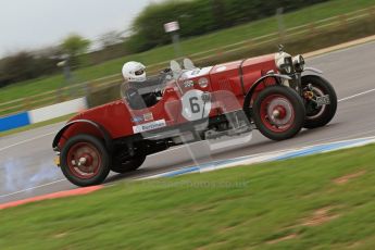 © Octane Photographic Ltd. Motors TV day – Donington Park, Saturday 31st March 2012. VSCC Pre-War Sportscars, Duncan Arthurs - Invicta Sport Tourer. Digital ref : 0265cb7d5817