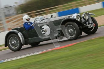 © Octane Photographic Ltd. Motors TV day – Donington Park, Saturday 31st March 2012. VSCC Pre-War Sportscars, Trevor Swete - Invicta S Type. Digital ref : 0265cb7d5838
