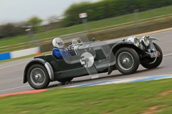 © Octane Photographic Ltd. Motors TV day – Donington Park,  Saturday 31st March 2012. VSCC Pre-War Sportscars, Trevor Swete - Invicta S Type. Digital ref : 0265cb7d5842