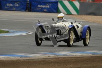 © Octane Photographic Ltd. Motors TV day – Donington Park,  Saturday 31st March 2012. VSCC Pre-War Sportscars, David Furnell - Riley Brooklands. Digital ref : 0265lw7d7116