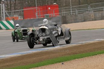 © Octane Photographic Ltd. Motors TV day – Donington Park, Saturday 31st March 2012. VSCC Pre-War Sportscars, Nigel Batchelor - Bentley 4 1/2 Blower. Digital ref : 0265lw7d7155