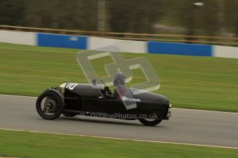 © Octane Photographic Ltd. Motors TV day – Donington Park, Saturday 31st March 2012. VSCC Pre-War Sportscars, Sue Derbyshire - Morgan Super Aero. Digital ref : 0265lw7d7238
