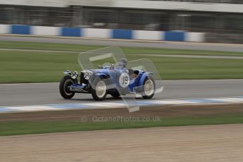 © Octane Photographic Ltd. Motors TV day – Donington Park,  Saturday 31st March 2012. VSCC Pre-War Sportscars, Andrew Bush - Riley TT Sprite Rep. Digital ref : 0265lw7d7294