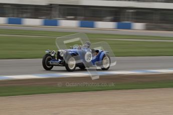 © Octane Photographic Ltd. Motors TV day – Donington Park, Saturday 31st March 2012. VSCC Pre-War Sportscars, Andrew Bush - Riley TT Sprite Rep. Digital ref : 0265lw7d7294