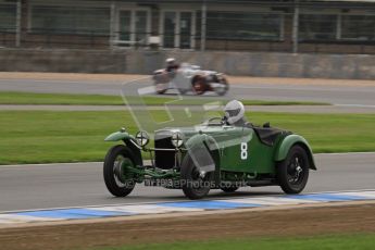 © Octane Photographic Ltd. Motors TV day – Donington Park, Saturday 31st March 2012. VSCC Pre-War Sportscars, Joshua Beebee - Frazer Nash TT rep. Digital ref : 0265lw7d7436
