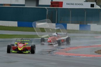 © Octane Photographic Ltd. MSVR - Donington Park, 29th April 2012 - F3 Cup. Tristan Cliffe, Dallara F307 and Neil Harrison, Dallara F302. Digital ref : 0311lw7d5544