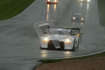 © Octane Photographic Ltd. MSVR - Donington Park, 29th April 2012 - GT Cup. Ben and Frederick Hetherington, Nissan GTR GT3. Digital ref : 0312lw1d6397