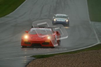 © Octane Photographic Ltd. MSVR - Donington Park, 29th April 2012 - GT Cup. Peter Rowbottom, Ferrari 430 Spyder. Digital ref : 0312lw1d6501