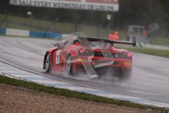 © Octane Photographic Ltd. MSVR - Donington Park, 29th April 2012 - GT Cup. Peter Rowbottom, Ferrari 430 Spyder. Digital ref : 0312lw1d6647