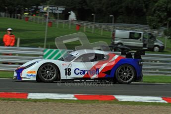 © Carl Jones/Octane Photographic Ltd. OSS Championship – Oulton Park. Saturday 1st September 2012. Qualifying. Darren Nelson, Chevron GR8. Digital Ref : 0489cj7d0719