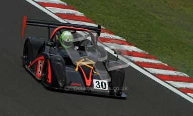 © Carl Jones/Octane Photographic Ltd. OSS Championship – Oulton Park. Saturday 1st September 2012. Race. Darcy Smith, Radical SR4. Digital Ref : 0490CJ7D0955