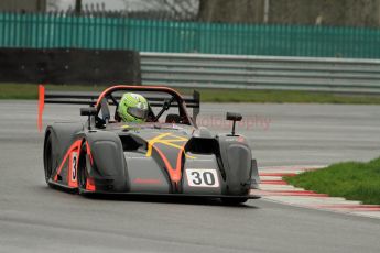 © Jones Photography. OSS Championship Round 1, Snetterton, 28th April 2012. Darcy Smith, Radical SR4. Digital Ref: 0390CJ7D9541