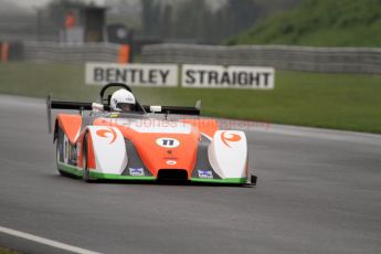 © Jones Photography. OSS Championship Round 1, Snetterton, 28th April 2012. Jonathan Hair, Mallock Beagle Mk3 6DD. Digital Ref: 0390CJ7D9650