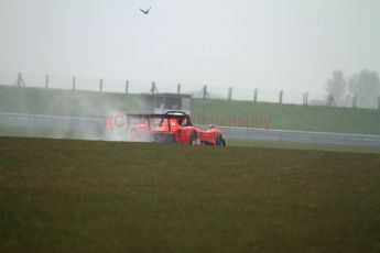 © Jones Photography. OSS Championship Round 1, Snetterton, 29th April 2012. Ake Bornebush, Radical Pro 6 and Robert Ball Nemesis RME 7. Digital Ref: 0390CJ7D0951