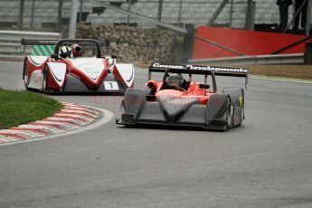 © Jones Photography. OSS Championship Round 2, Brands Hatch, 6th May 2012. Doug Hart, Chiron/Hart 2012 and Tony Sinclair Jade 3. Digital Ref: 0391CJ7D1926