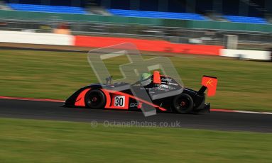 © Carl Jones/Octane Photographic Ltd. OSS Championship – Silverstone. Saturday 28th July 2012. Darcy Smith, Radical SR4