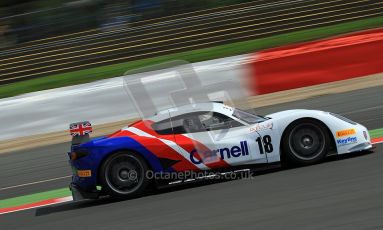 © Carl Jones/Octane Photographic Ltd. OSS Championship – Silverstone. Saturday 28th July 2012. Darren Nelson, Chevron GR8