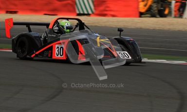 © Carl Jones/Octane Photographic Ltd. OSS Championship – Silverstone. Saturday 28th July 2012. Darcy Smith, Radical SR4