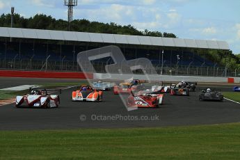 © Carl Jones/Octane Photographic Ltd. OSS Championship – Silverstone. Saturday 28th July 2012. The Start